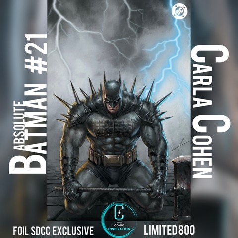 New exclusive added: Comic Inspiration — Absolute Batman #21 – Foil Cover