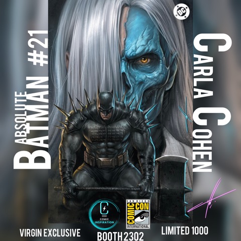 New exclusive added: Comic Inspiration — Absolute Batman #21 – Virgin Cover