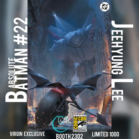 New exclusive added: Comic Inspiration — Absolute Batman #22 – Virgin Cover