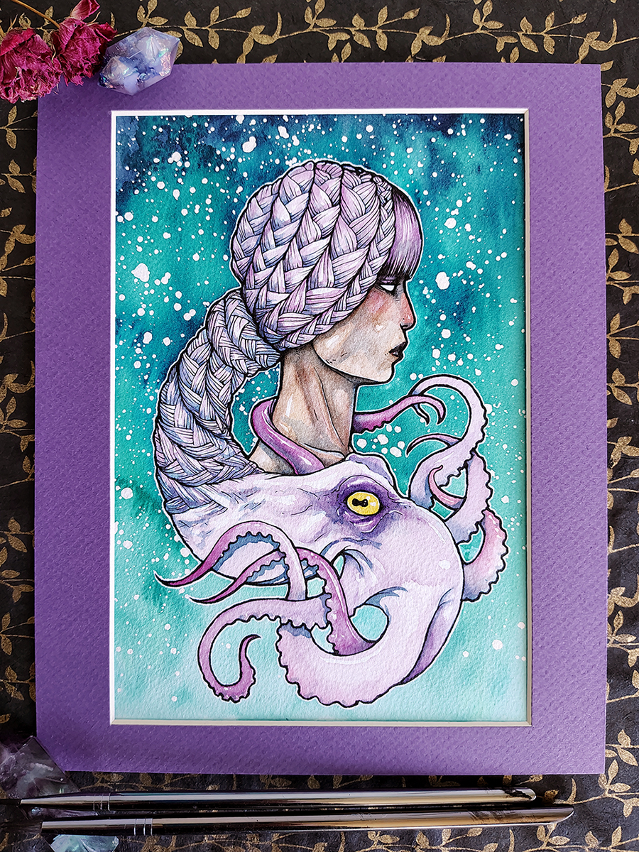 New exclusive added: Cody Vrosh — Braided Sentience Original Painting