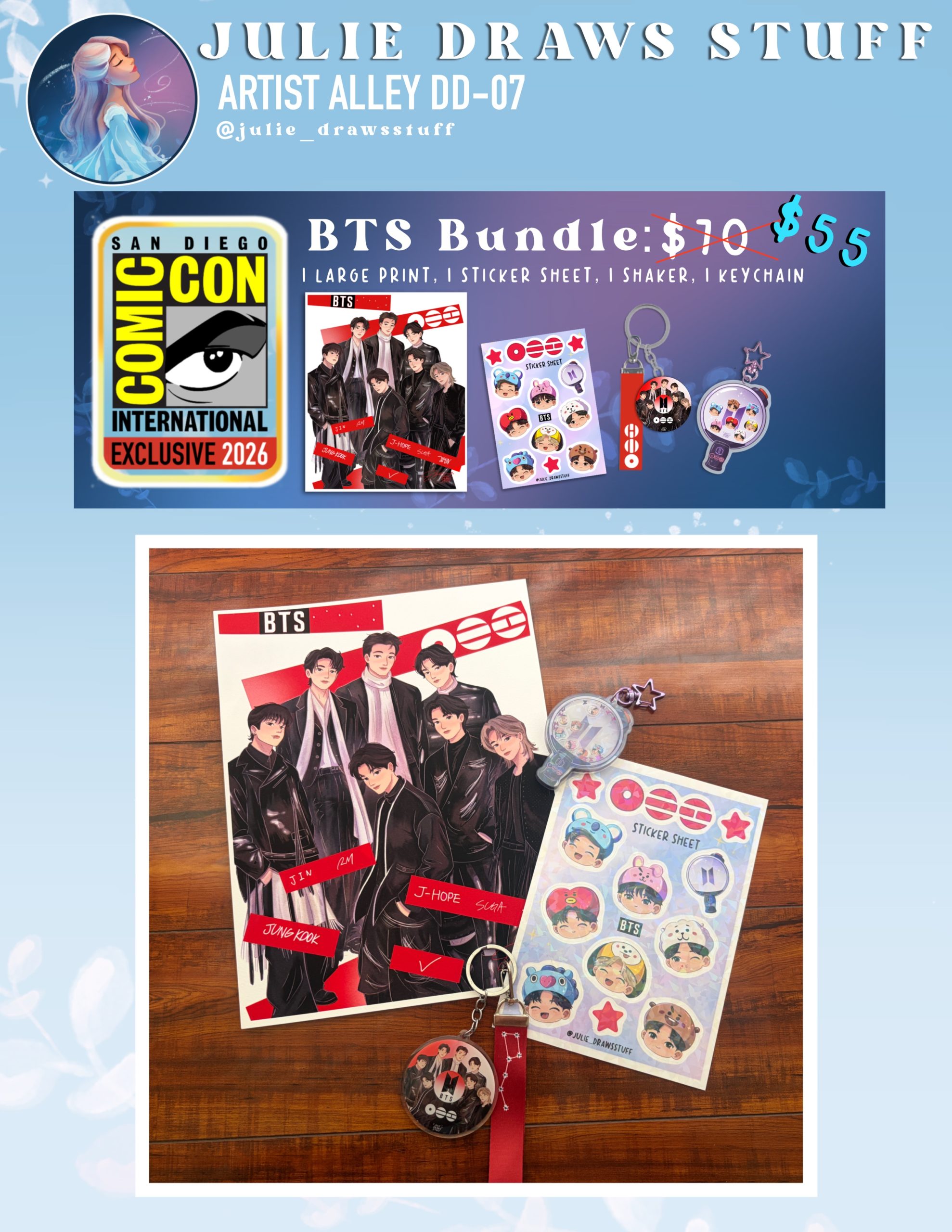 New exclusive added: Julie Vu — BTS Bundle