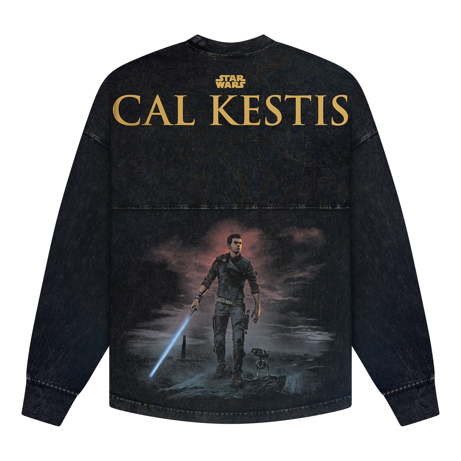 New exclusive added: Spirit Jersey — Cal Kestis Mineral Wash Crew Neck SJ®