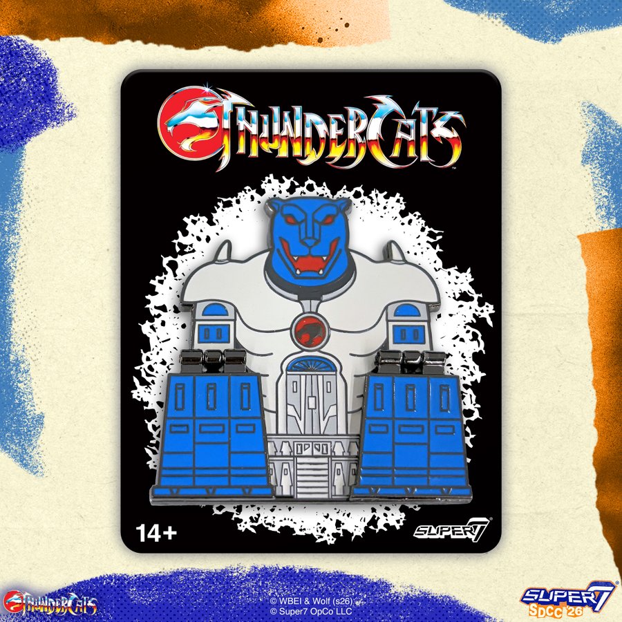 Pre-order or purchase link available: Super7 — Cats Lair Enamel Pin
