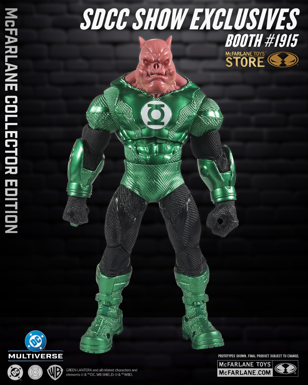 New exclusive added: McFarlane Toys — DC Multiverse Kilowog Collector Edition #64
