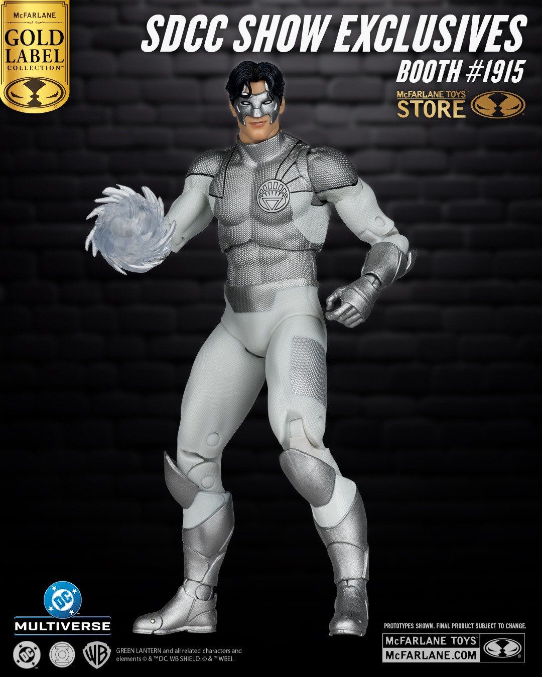 New exclusive added: McFarlane Toys — DC Multiverse Kyle Rayner (White Lantern) Gold Label