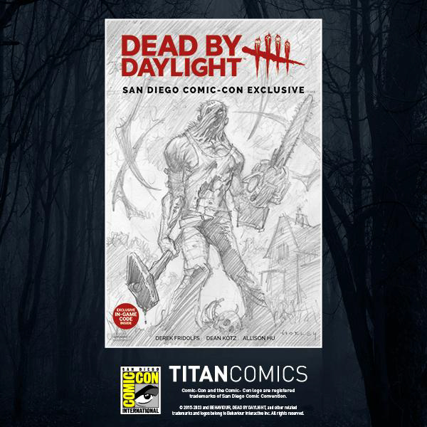 New exclusive added: Titan Entertainment — Dead by Daylight: The Hillbilly #1 SDCC Exclusive Alex Horley Inks Cardstock