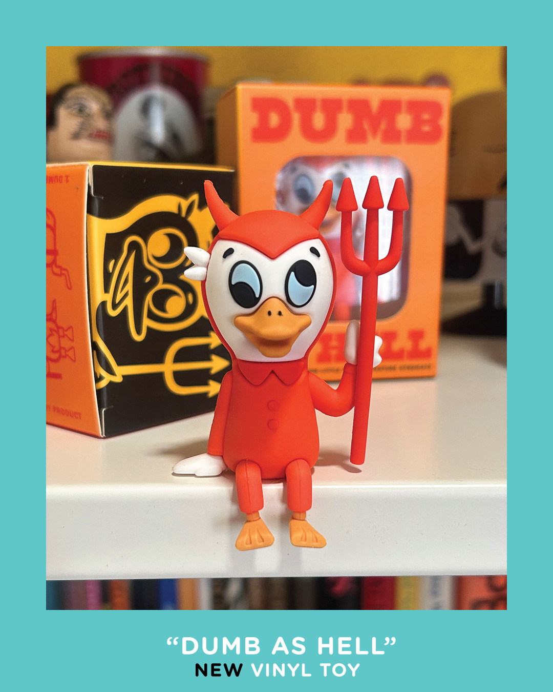New exclusive added: Little Friends of Printmaking — Dumb as Hell vinyl toy