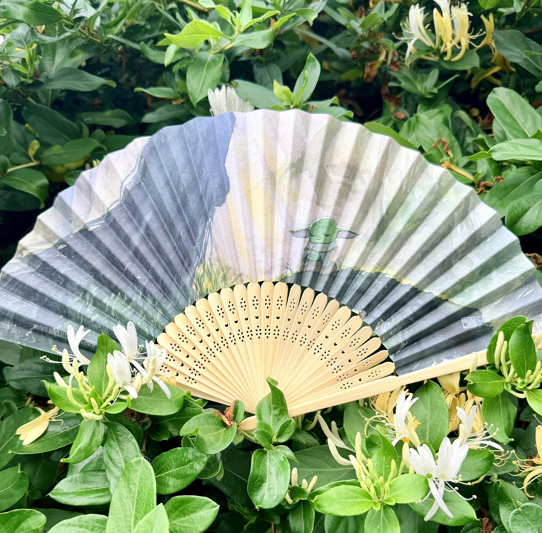 New exclusive added: Naoko Mullally — Grogu Hand Fan