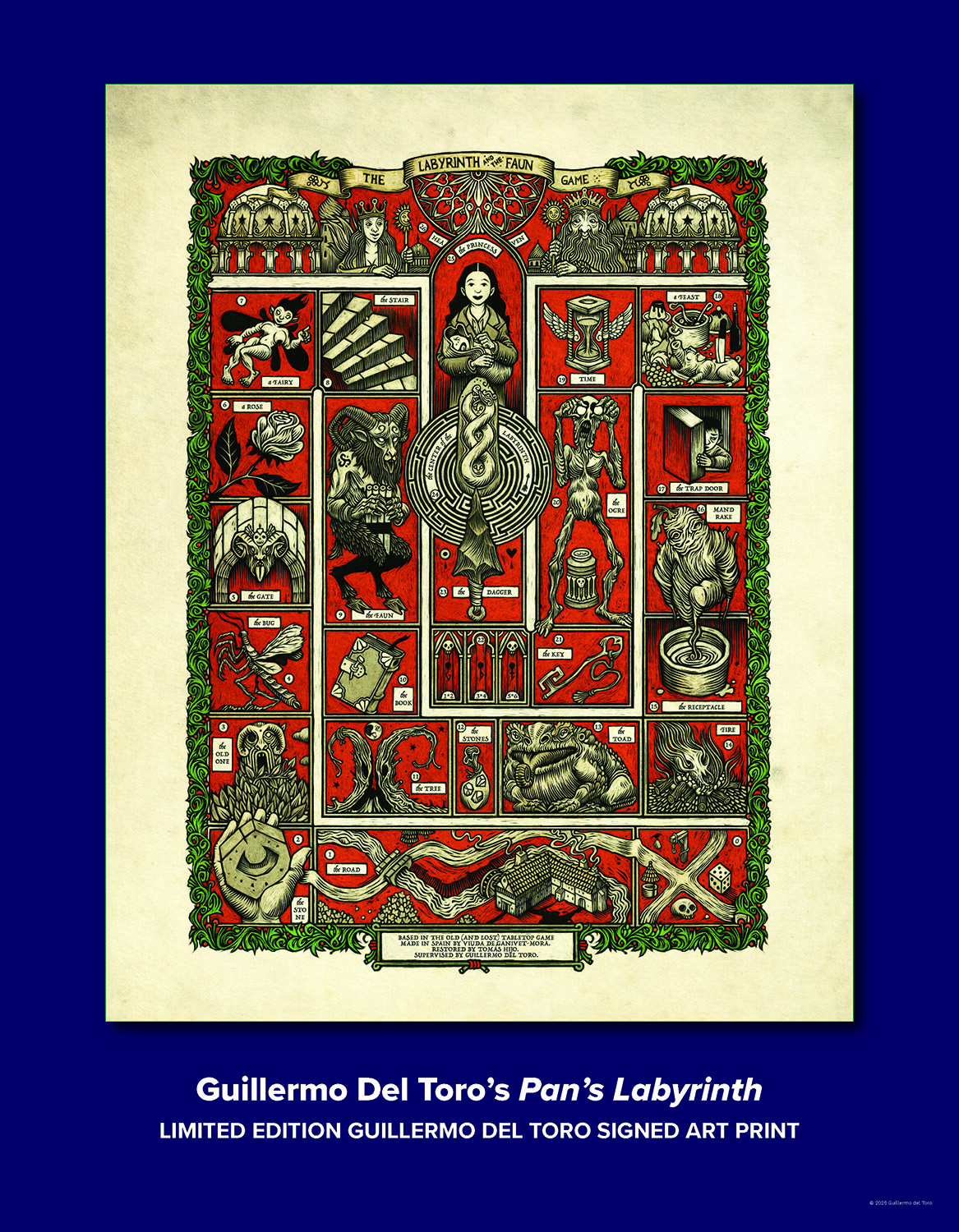 New exclusive added: Insight Editions — Guillermo del Toro’s Pan’s Labyrinth — Signed Limited Edition Poster