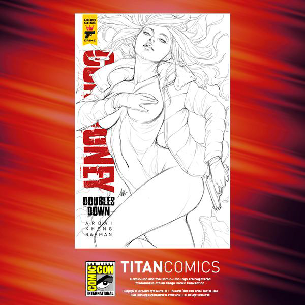 New exclusive added: Titan Entertainment — Gun Honey Doubles Down #1 - SDCC Exclusive Artgerm Inks Cardstock Cover