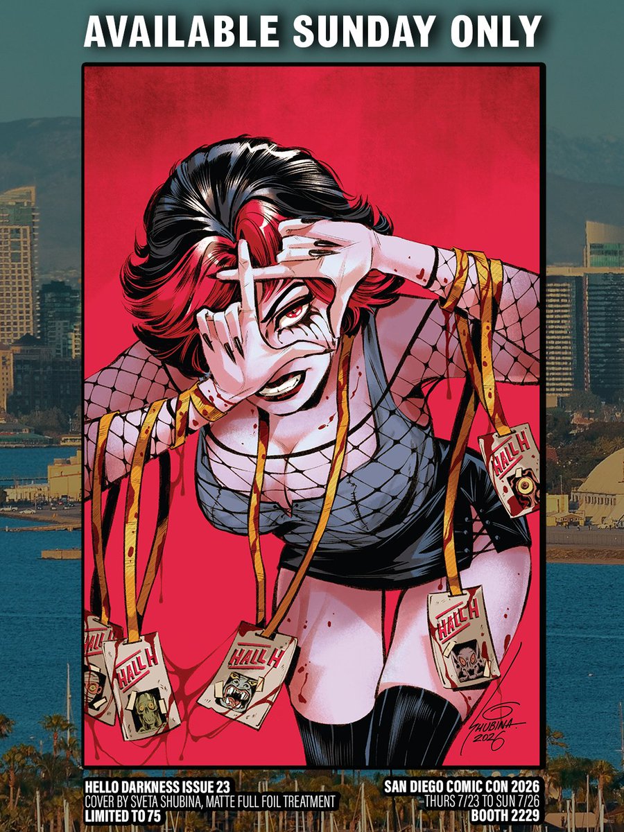 New exclusive added: BOOM! Studios — Hello Darkness #23 San Diego Trade Dress