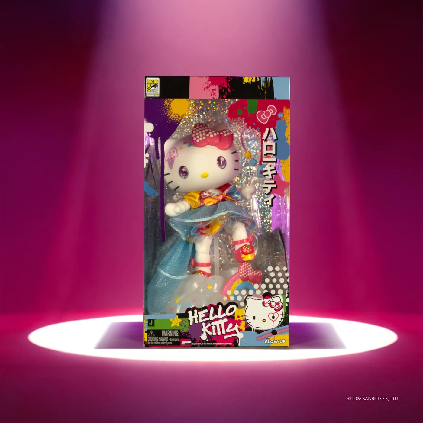 New exclusive added: Jazwares — Hello Kitty 8" SDCC Articulated Figure