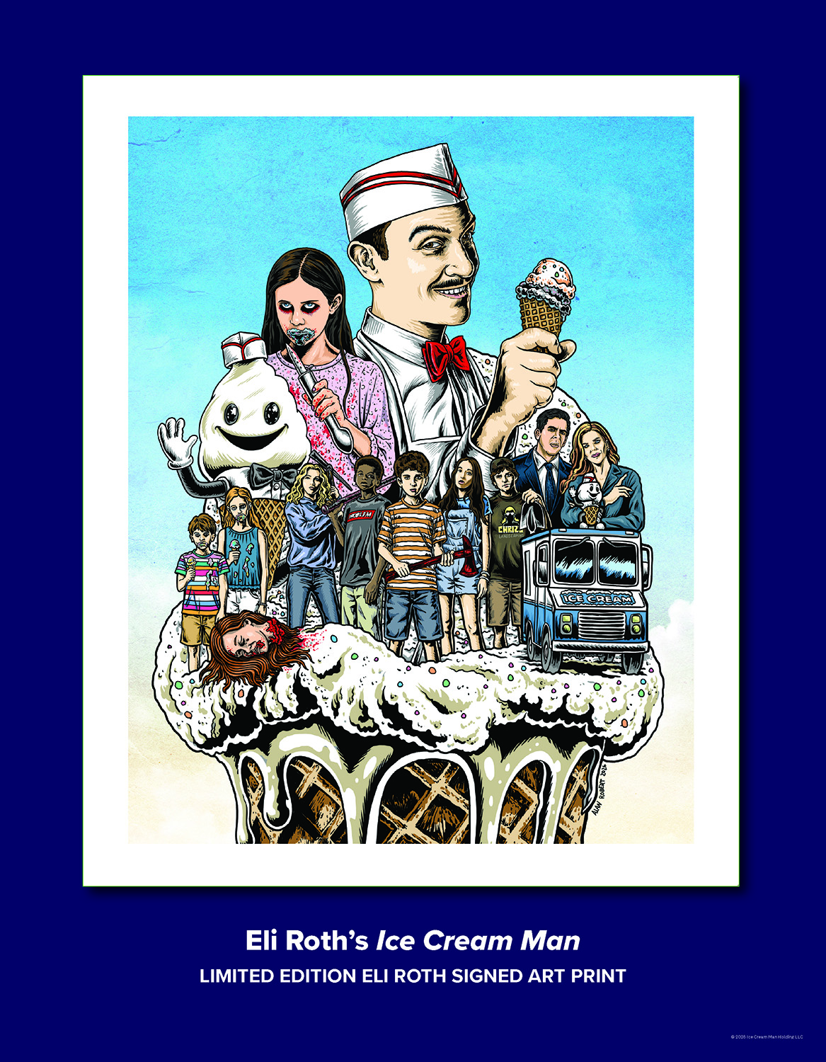 New exclusive added: Insight Editions — Ice Cream Man Limited Edition Art Print Signed