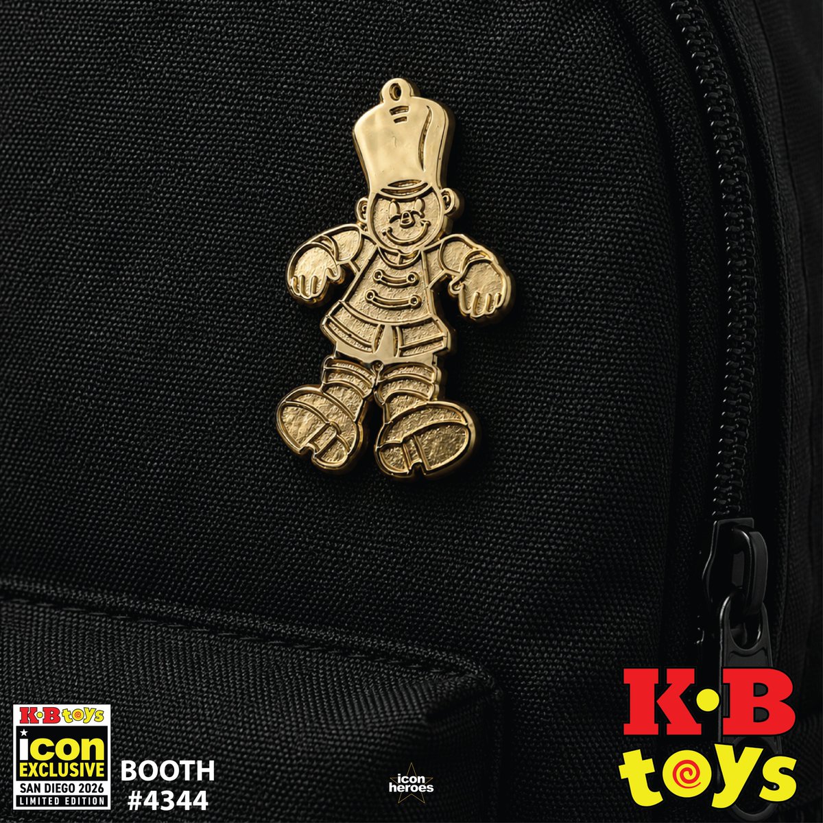 New exclusive added: Icon Heroes — KB Toys Toy Soldier Enamel Pin