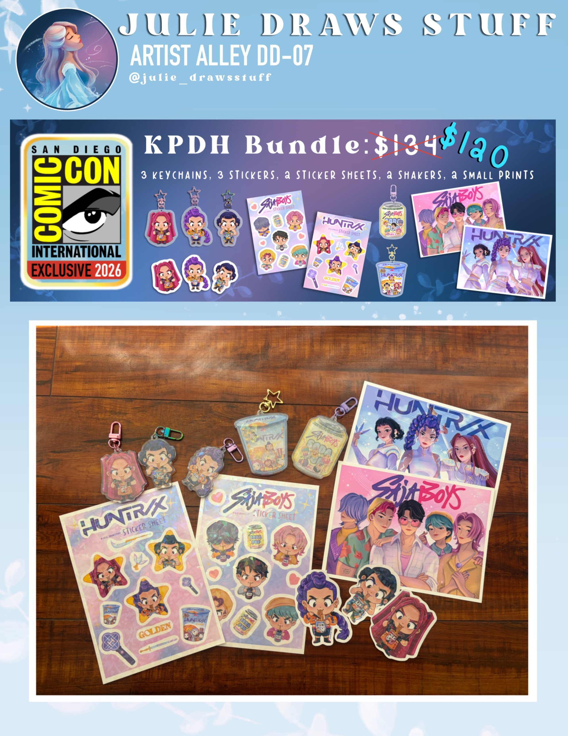 New exclusive added: Julie Vu — KPop Demon Hunters Bundle