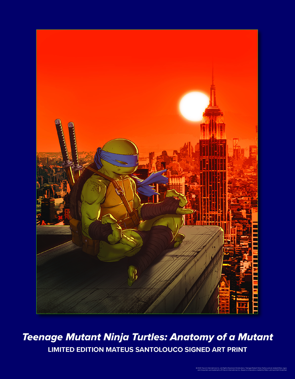Pre-order or purchase link available: Insight Editions — Limited Edition TMNT Signed Art Print