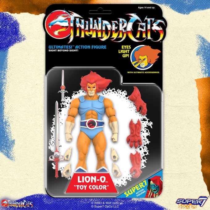 New exclusive added: Super7 — Lion-O ULTIMATES! Figure