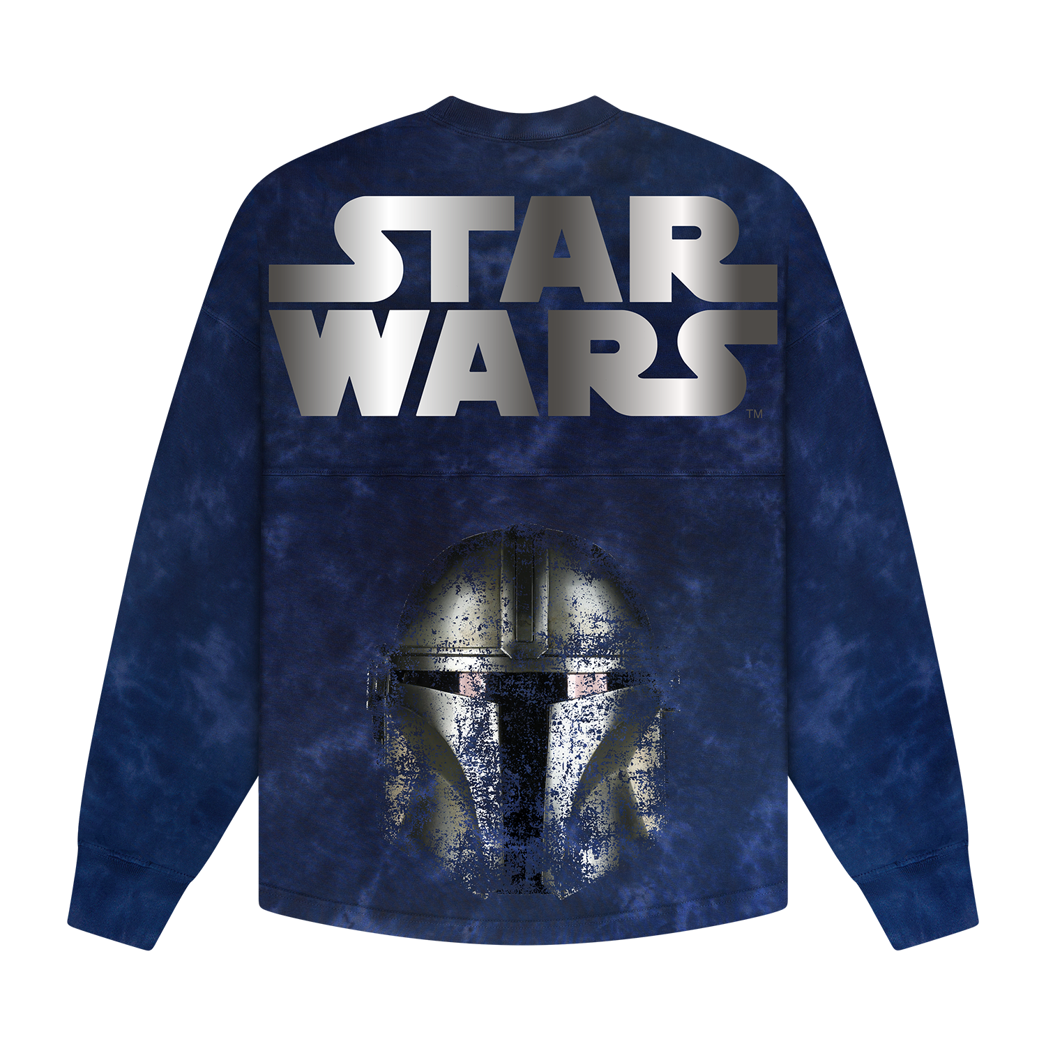 New exclusive added: Spirit Jersey — Mandalorian Helmet Crystal Dye Crew Neck SJ®