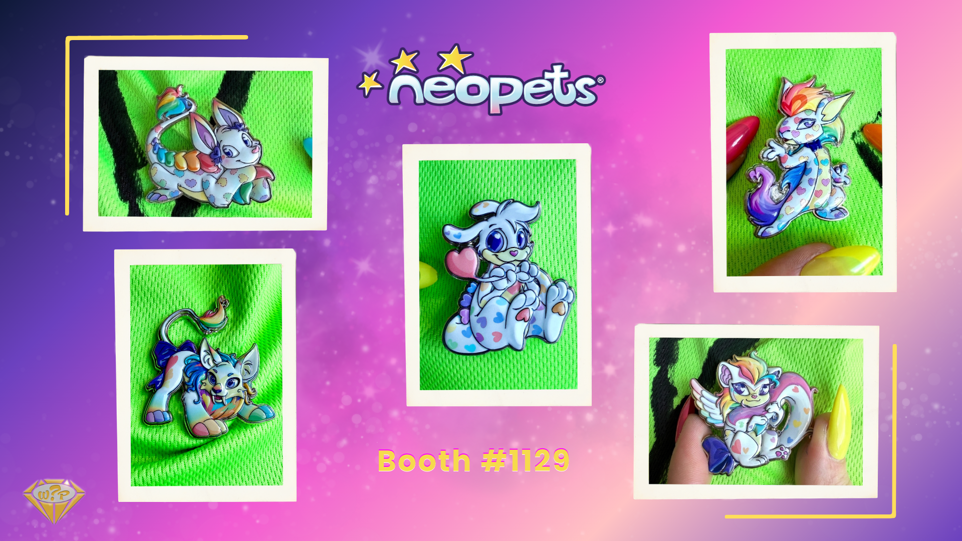 New exclusive added: What’s Your Passion Jewelry — Neopets Pride Prism Collection Pin