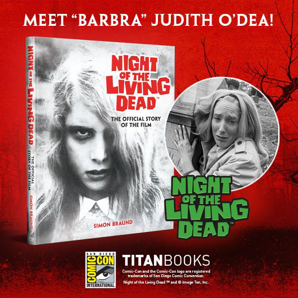 New exclusive added: Titan — Night of the Living Dead: The Official Story of the Film (with SDCC Exclusive Enamel Pin)