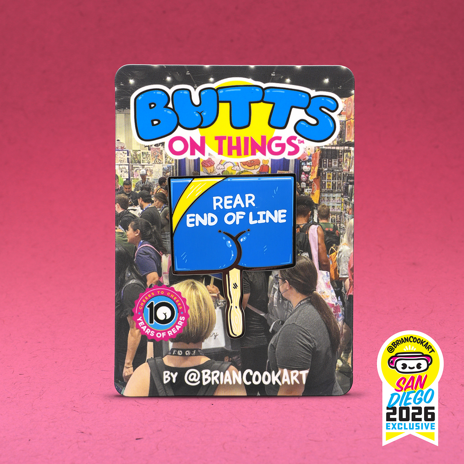 Pre-order or purchase link available: Butts on Things — Read End of Line