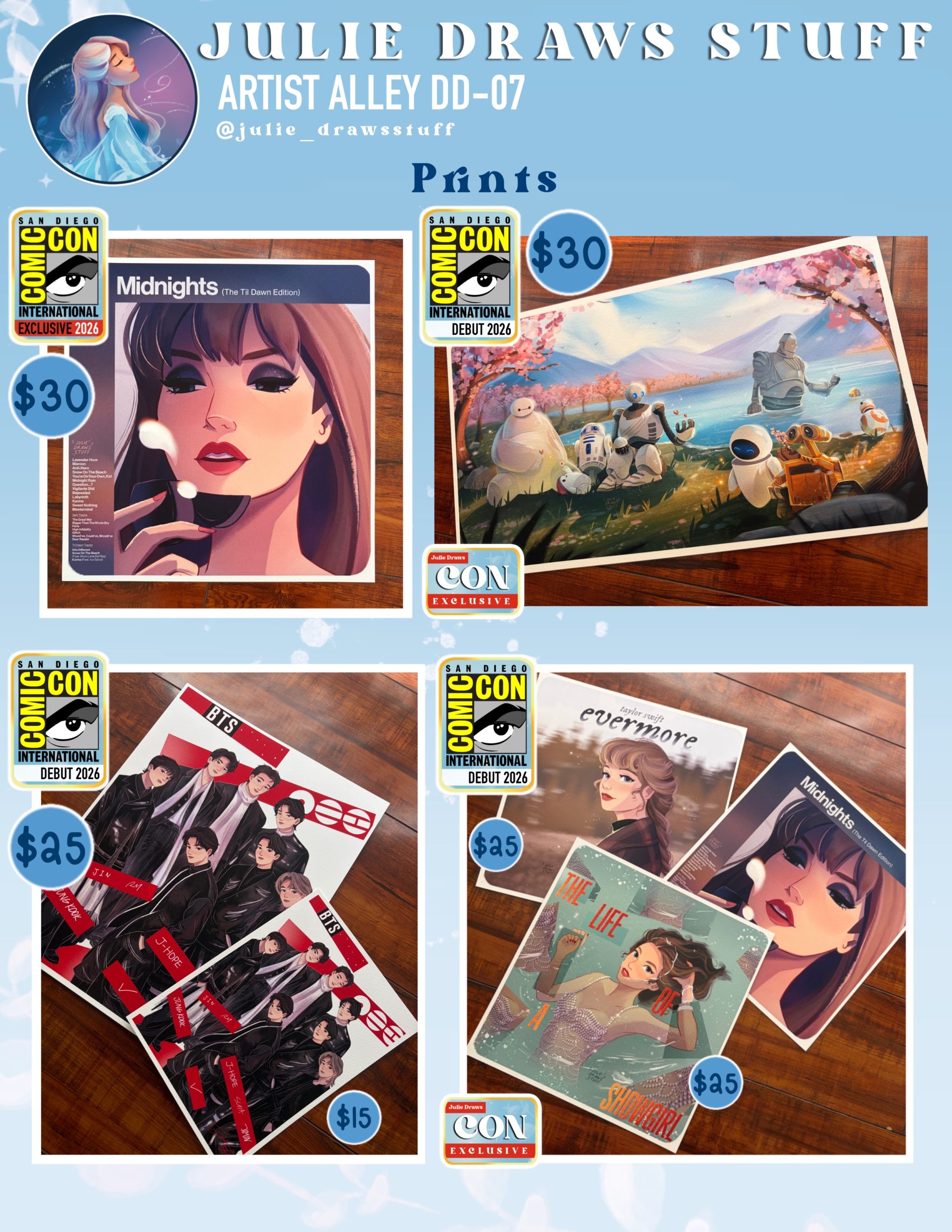 New exclusive added: Julie Vu — Robot Picnic Print