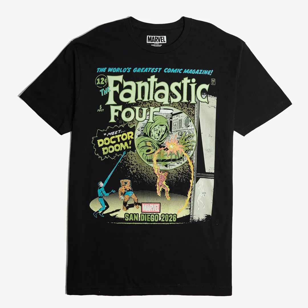 New exclusive added: Heroes & Villains — SDCC Exclusive Fantastic Four Issue 1 Classic Comfort Tee