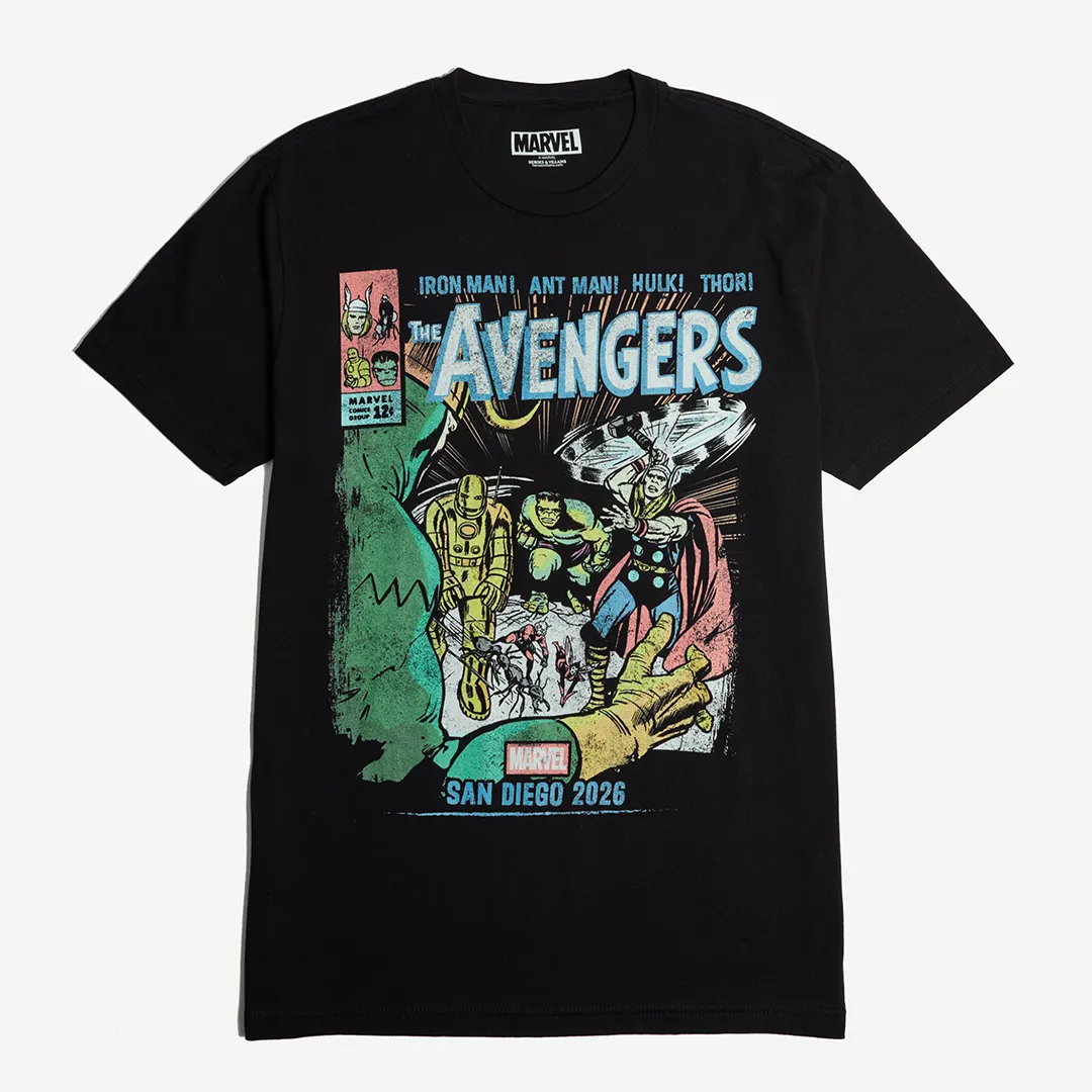 New exclusive added: Heroes & Villains — SDCC Exclusive The Avengers Issue 1 Classic Comfort Tee
