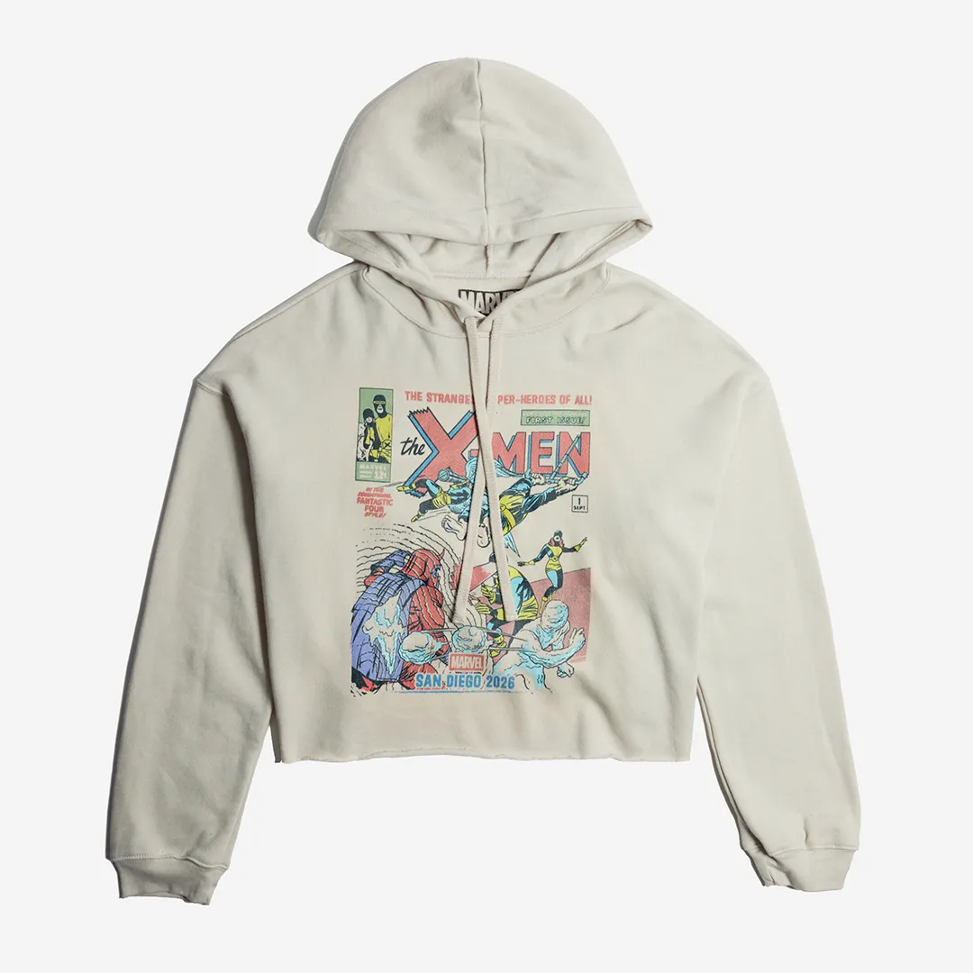 New exclusive added: Heroes & Villains — SDCC Exclusive X-Men Issue 1 Vintage Cropped Hoodie