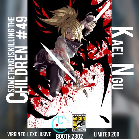 New exclusive added: Comic Inspiration — Something Is Killing the Children #49 – Virgin Foil Cover
