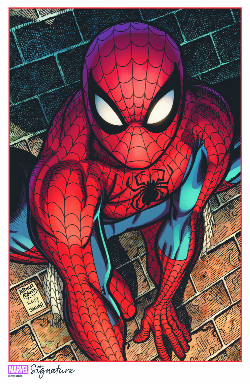 New exclusive added: Arthur Adams — Spider-Man Print