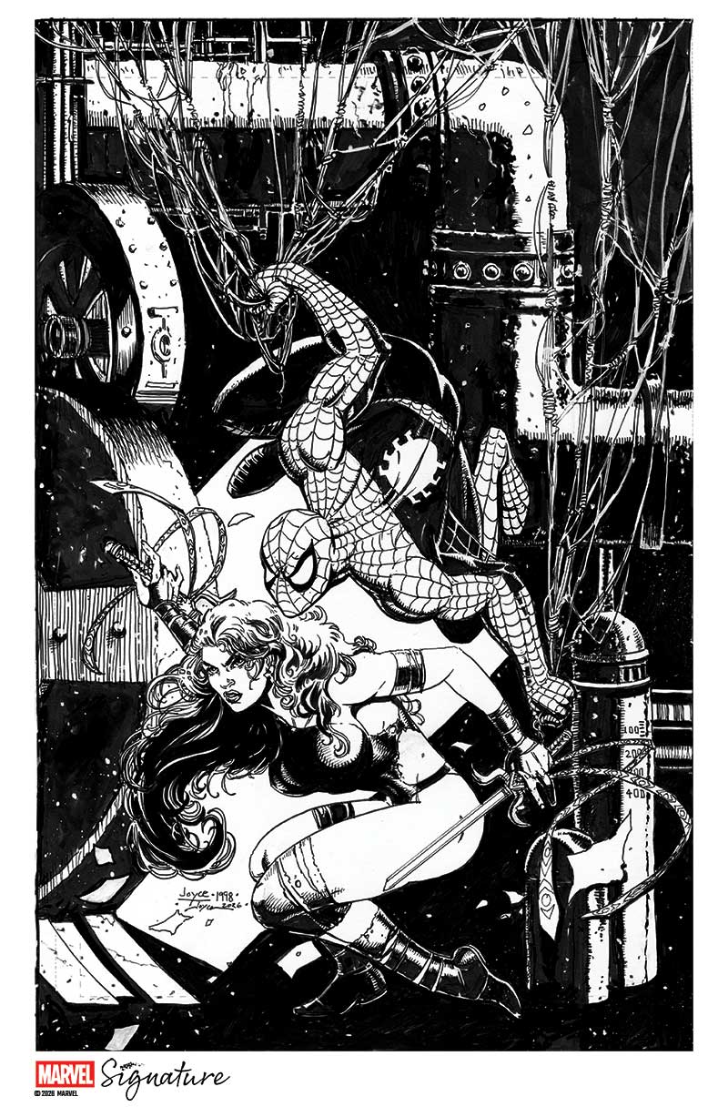 New exclusive added: Joyce Chin — Spider-Man/Elektra Artist Print (Signed & Numbered)