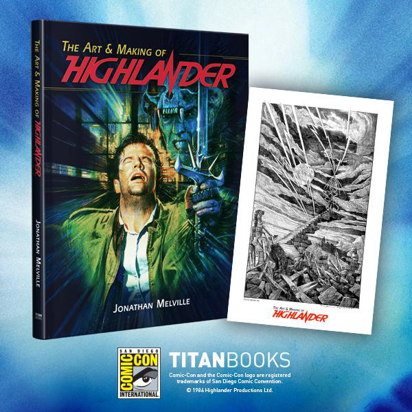New exclusive added: Titan — The Art & Making of Highlander Signed by Russell Mulcahy with LE Print