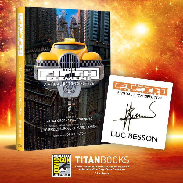 New exclusive added: Titan — The Fifth Element: A Visual Retrospective Signed by Luc Besson