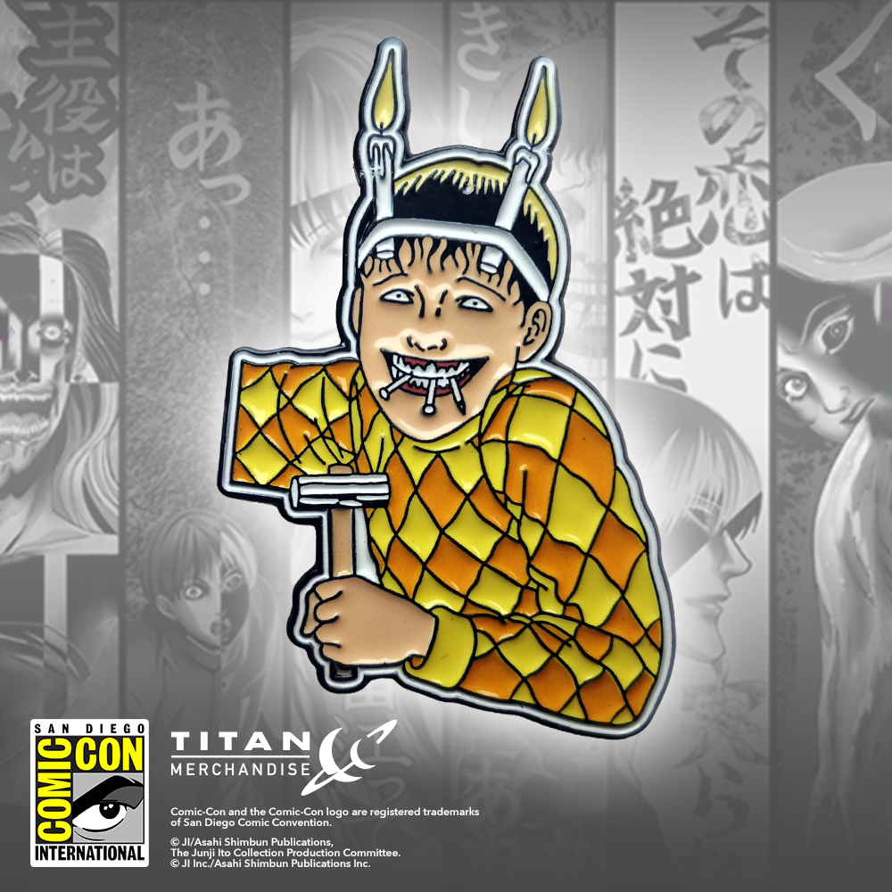 New exclusive added: Titan — The Junji Ito Collection: Souichi Enamel Pin