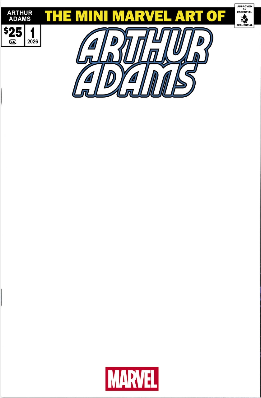 New exclusive added: Arthur Adams — The Mini Marvel Art of Arthur Adams - Sketch Cover Edition