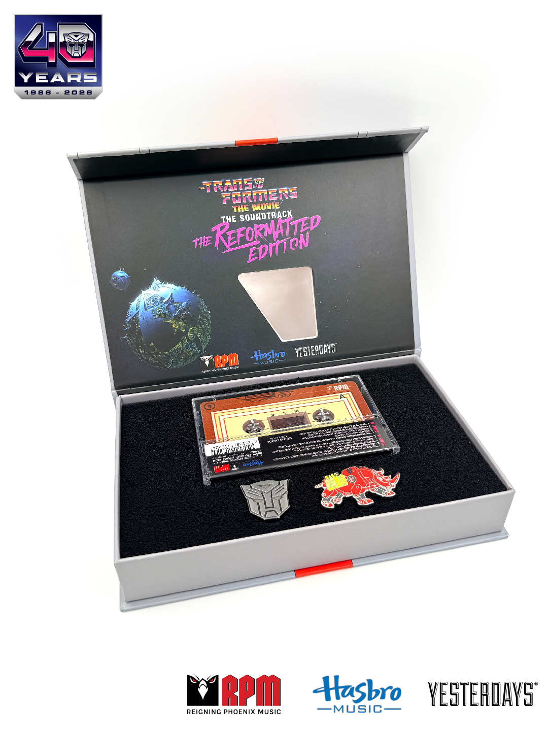 New exclusive added: Yesterdays — The Transformers: The Movie: The Soundtrack – The Reformatted Edition Cassette Box Set (Ramhorn)