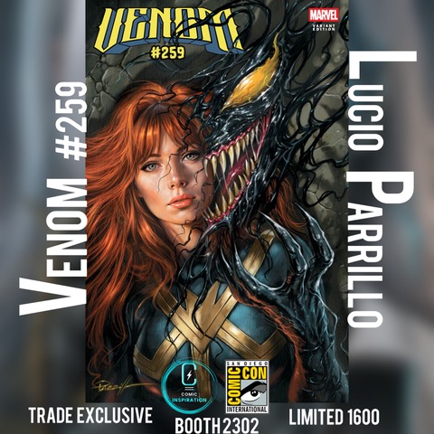 New exclusive added: Comic Inspiration — Venom #259 – Lucio Parrillo Trade Cover