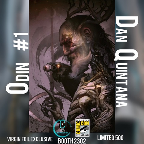 New exclusive added: Comic Inspiration — Void #1 – Dan Quintana Virgin Foil Cover