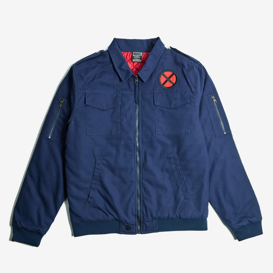 New exclusive added: Heroes & Villains — X-Men Xavier Canvas Bomber Jacket