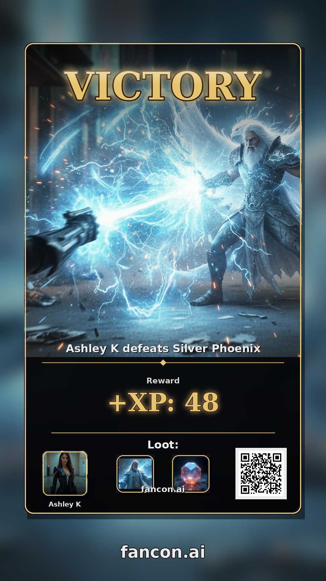 Ashley K defeats Silver Phoenix