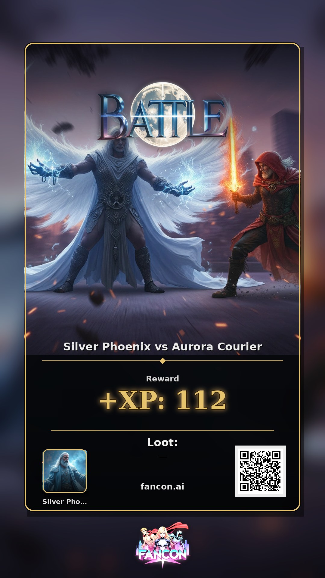 Defeat vs aurora courier