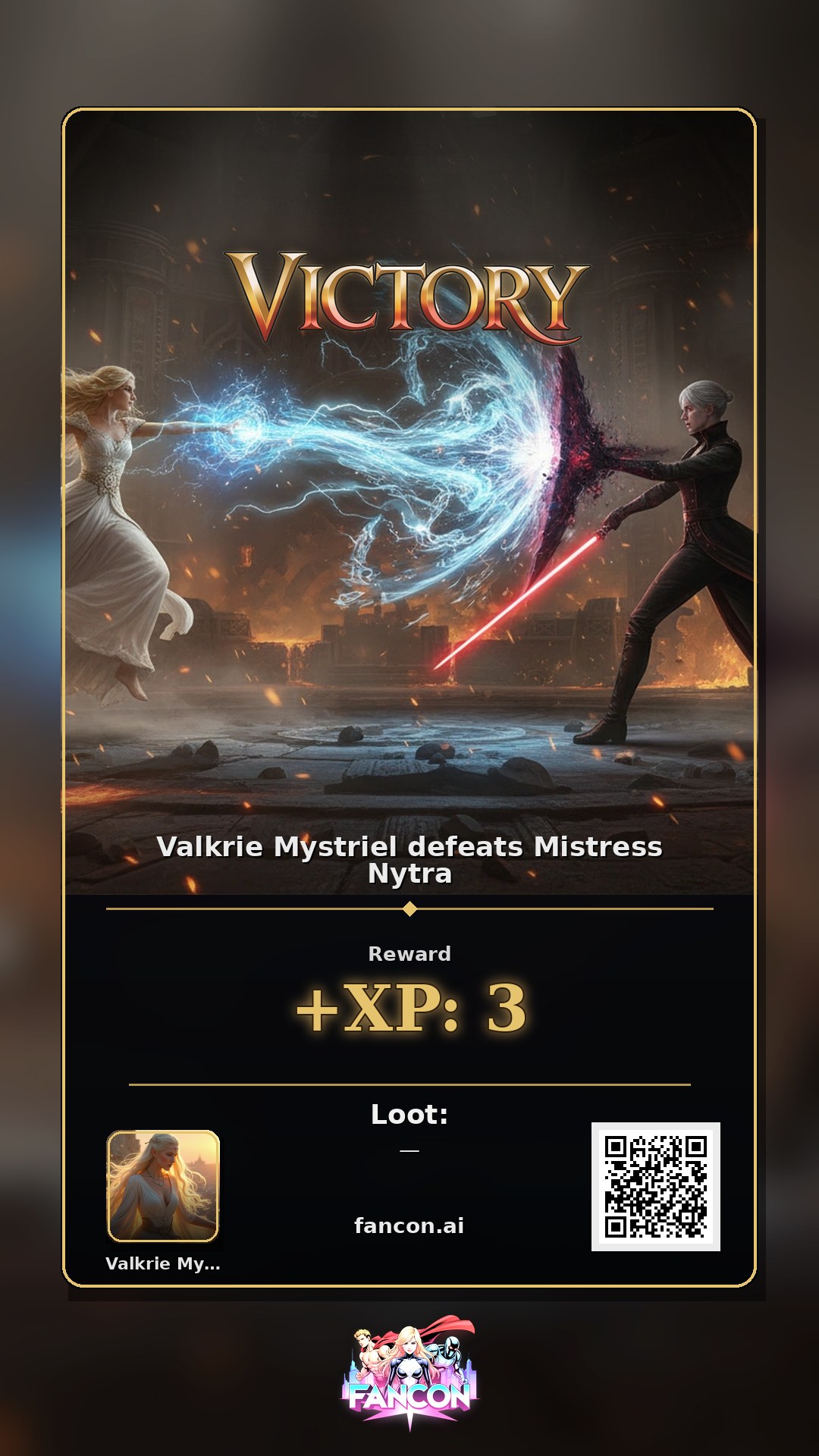 Victory vs mistress nytra