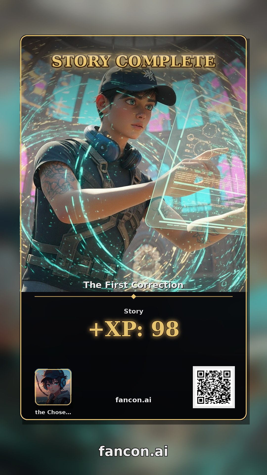 the chosen one completed The First Correction