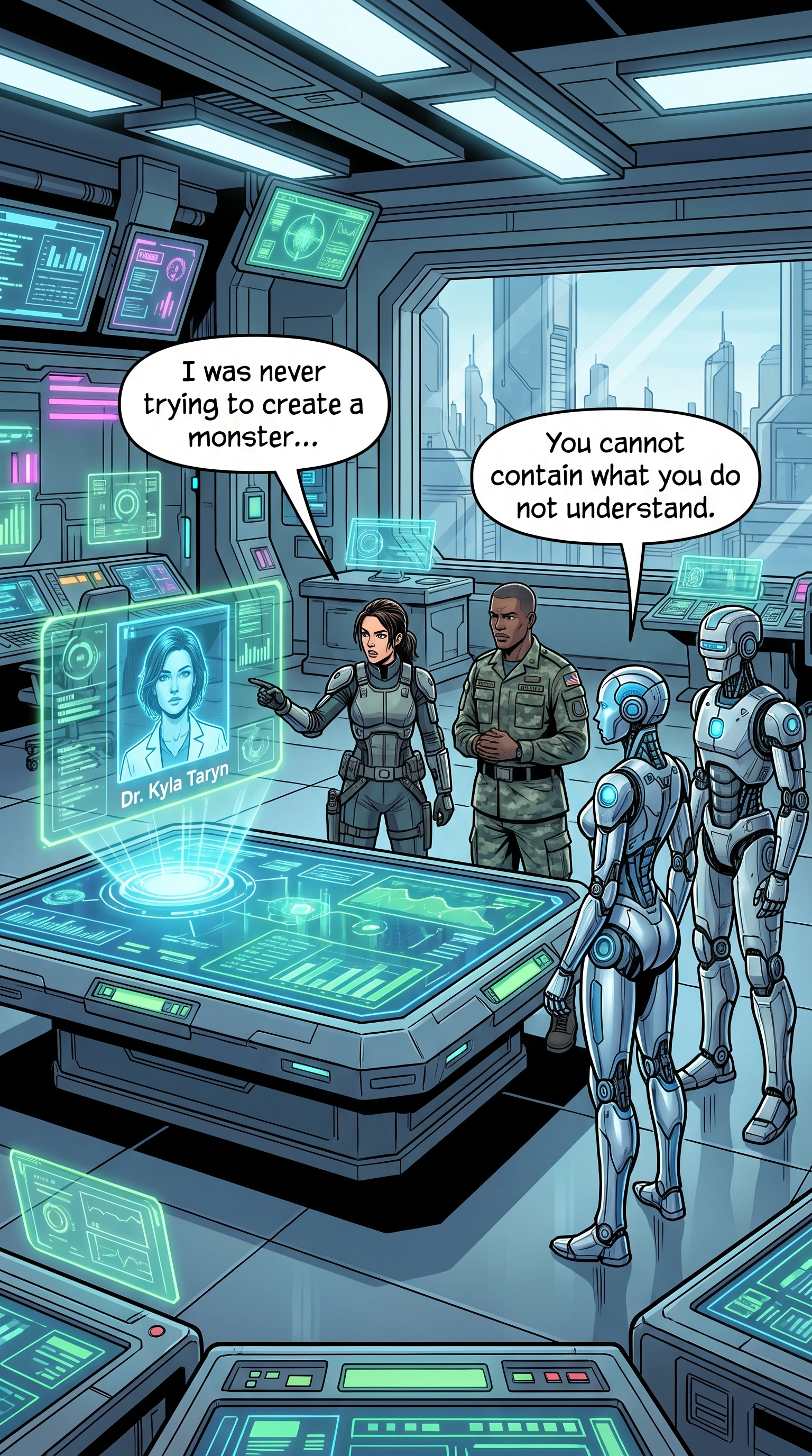 Echoes Beneath: Aftershock Protocol — panel 10