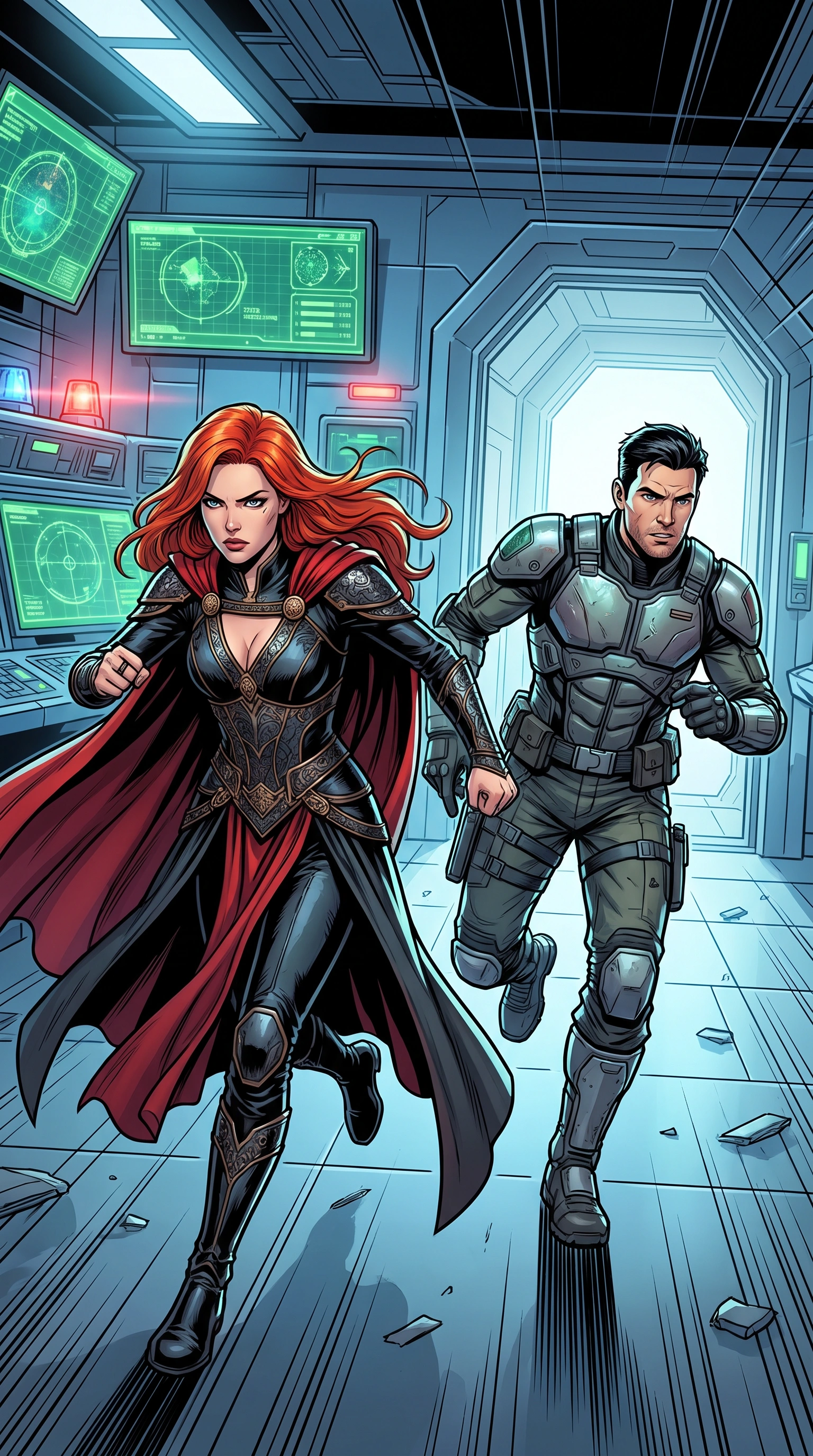 Echoes Beneath: Aftershock Protocol — panel 11