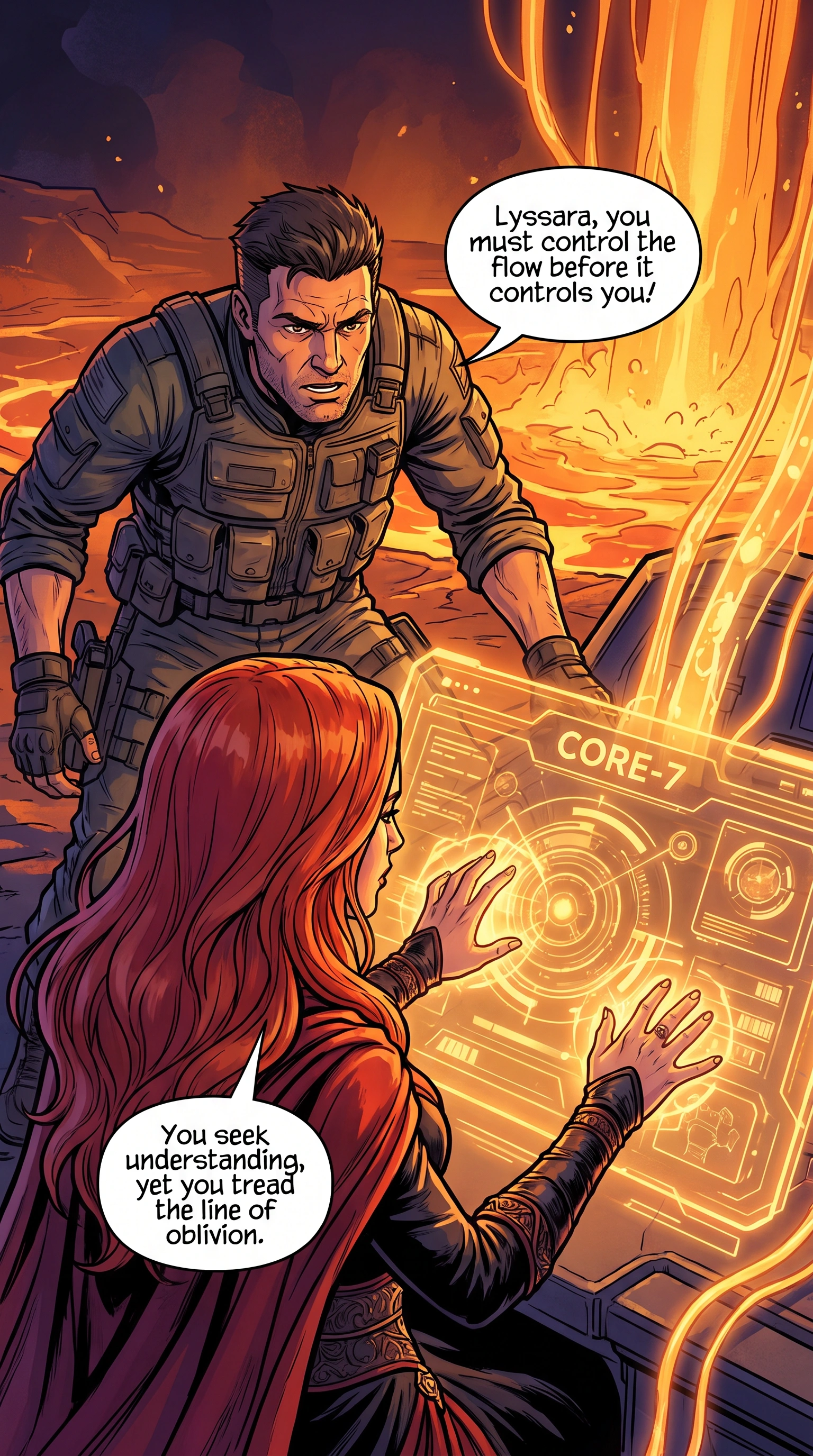 Echoes Beneath: Aftershock Protocol — panel 13