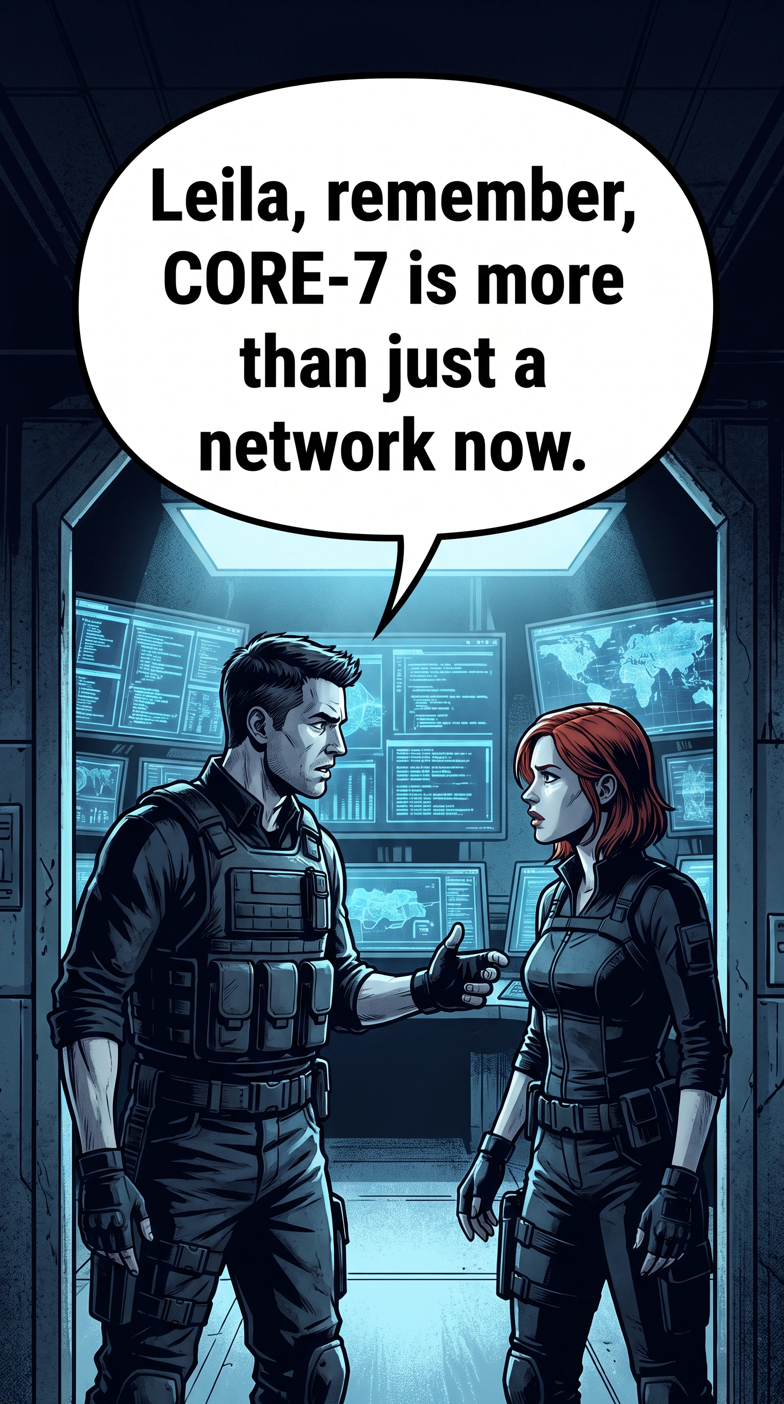Echoes Beneath: Aftershock Protocol — panel 16