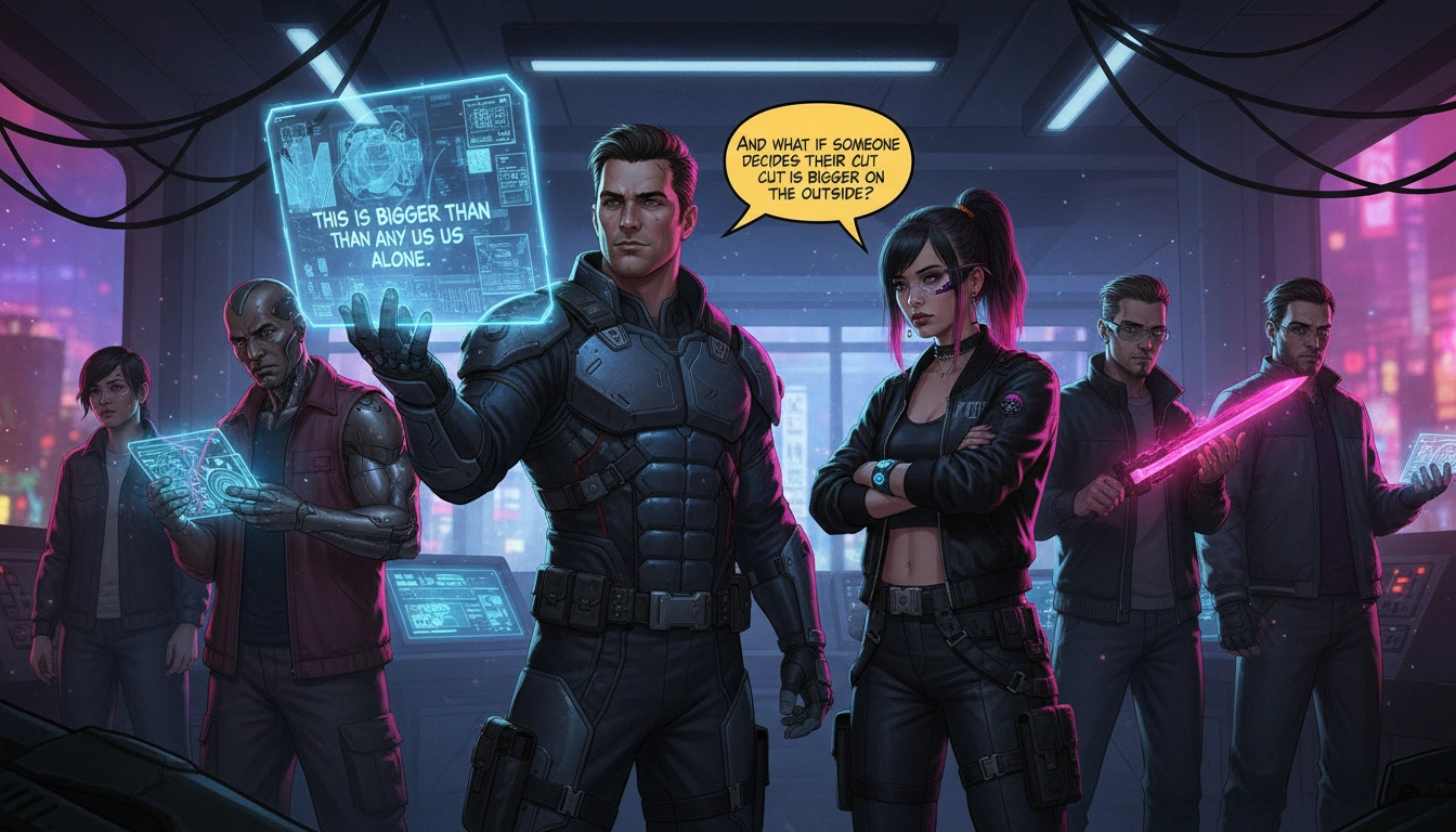 The Great Bank Robbery — panel 5