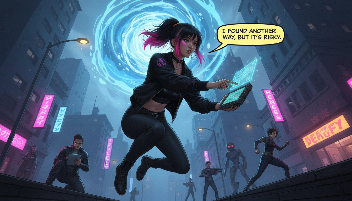 The Great Bank Robbery — panel 8